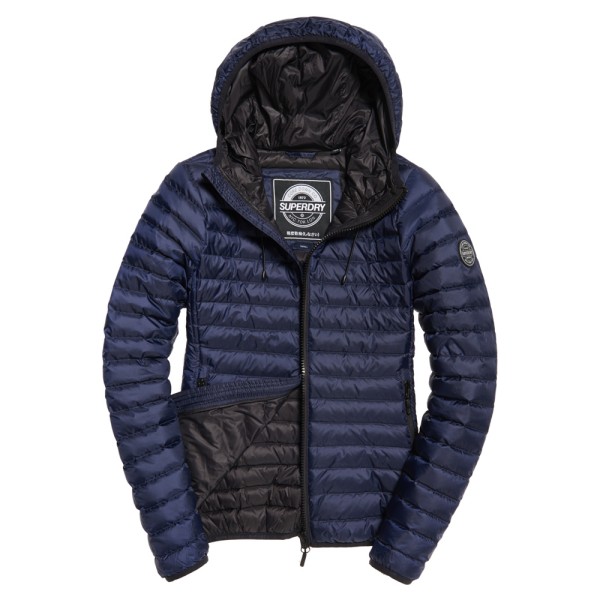 Superdry womens core hotsell down hooded jacket